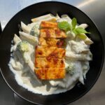 Chicken Alfredo pasta