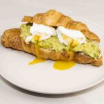 Poached Eggs Croissant