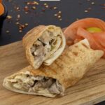 Meat Hummas Sandwich